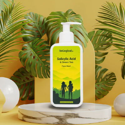 Face Wash - beLogical's 2% Salicylic + Green Tea Face Wash Gel