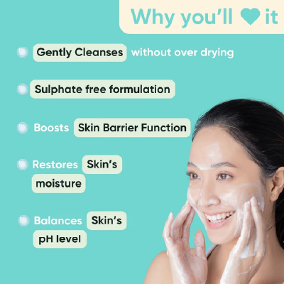 beLogical's 5% Niacinamide + Vitamin C Face Wash Gel