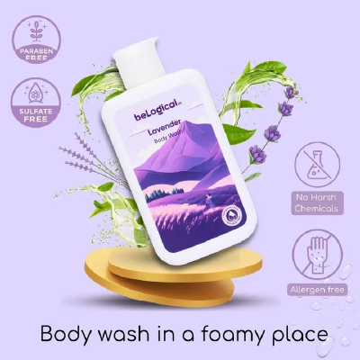 beLogical's Lavender Body Wash