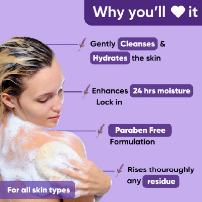 beLogical's Lavender Body Wash