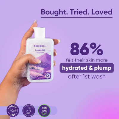 beLogical's Lavender Body Wash