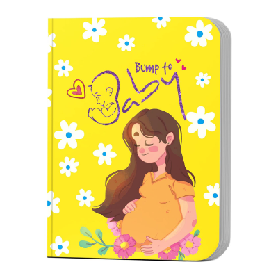 Bump to Baby : A Pregnancy Book to Capture Every Milestone of Mom & Baby’s 9-Month Journey