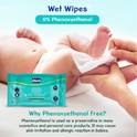 CHICCO Wet Wipes 216PCS(72PCS X 3 Packs)