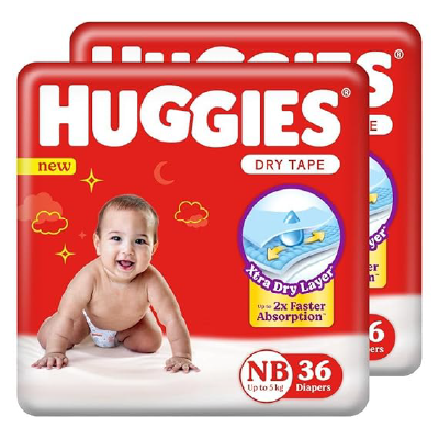 Huggies Dry Tape