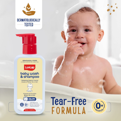 LuvLap Baby Wash & Shampoo