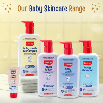 LuvLap Baby Wash & Shampoo