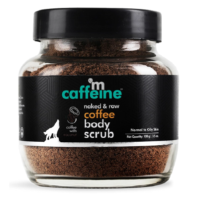 mCaffeine Exfoliating Coffee Body Scrub Powder