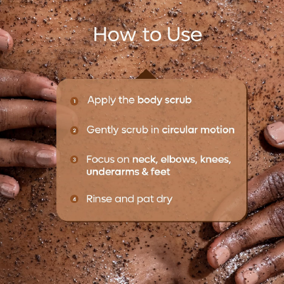 mCaffeine Exfoliating Coffee Body Scrub Powder