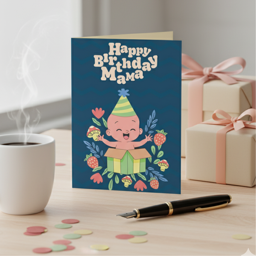 Mother Birthday greeting Card