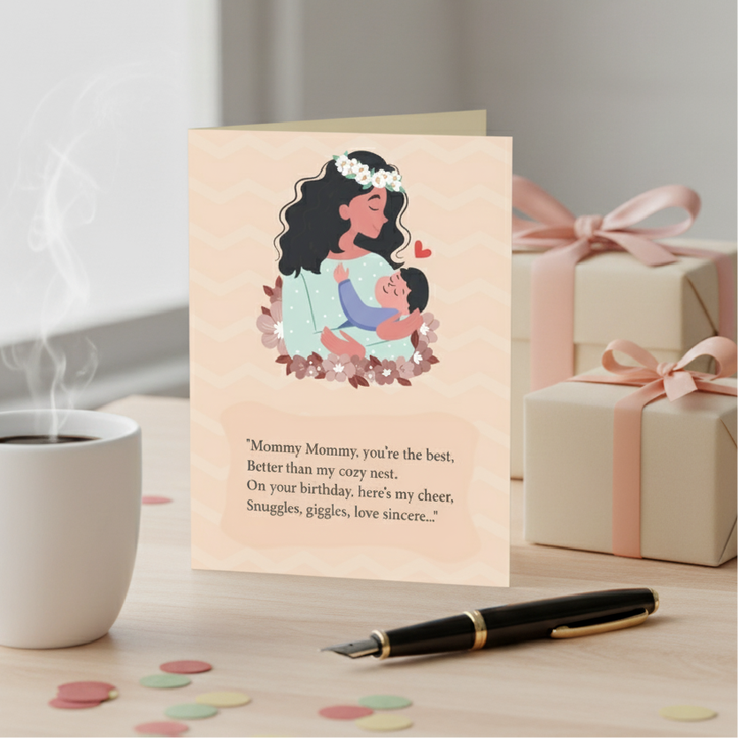 Mother Birthday greeting Card