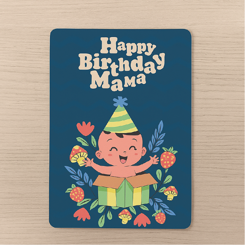 Mother Birthday greeting Card
