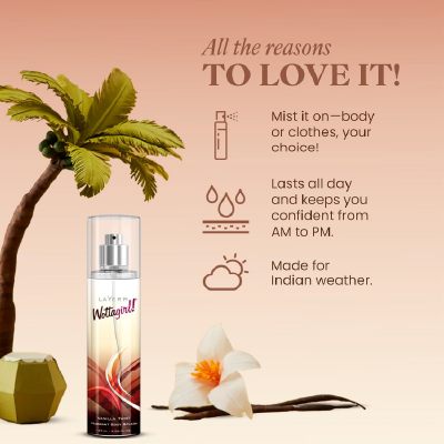 Layer'r Wottagirl Vanilla Twist Body Splash